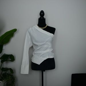 Zara | One Shoulder Blouse | Sz S